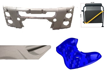 FRP, ABS, PU, RIM, Plastik Parçalar